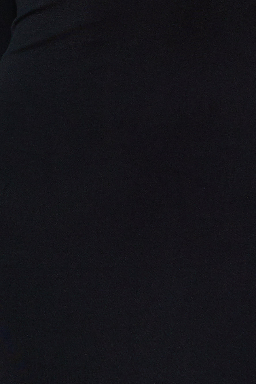 Fashionista Lover Midi Dress Black