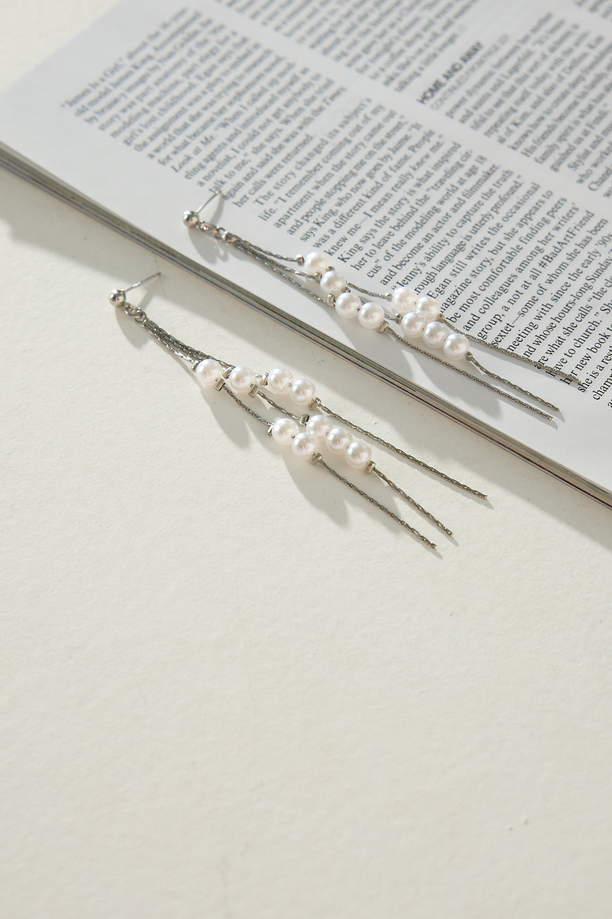 Pearls Of Yours Earrings Silver