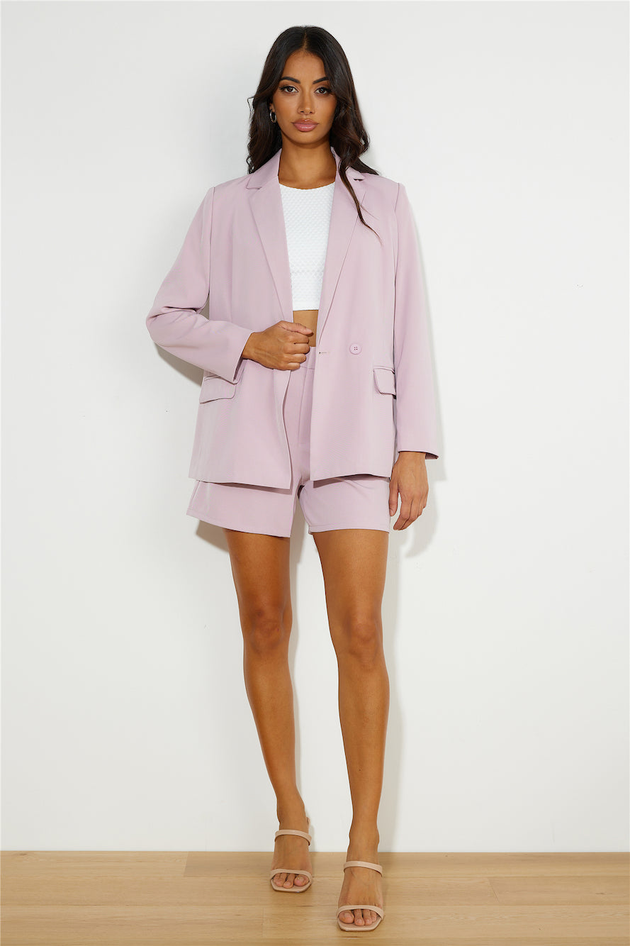 Structure Blazer Pink