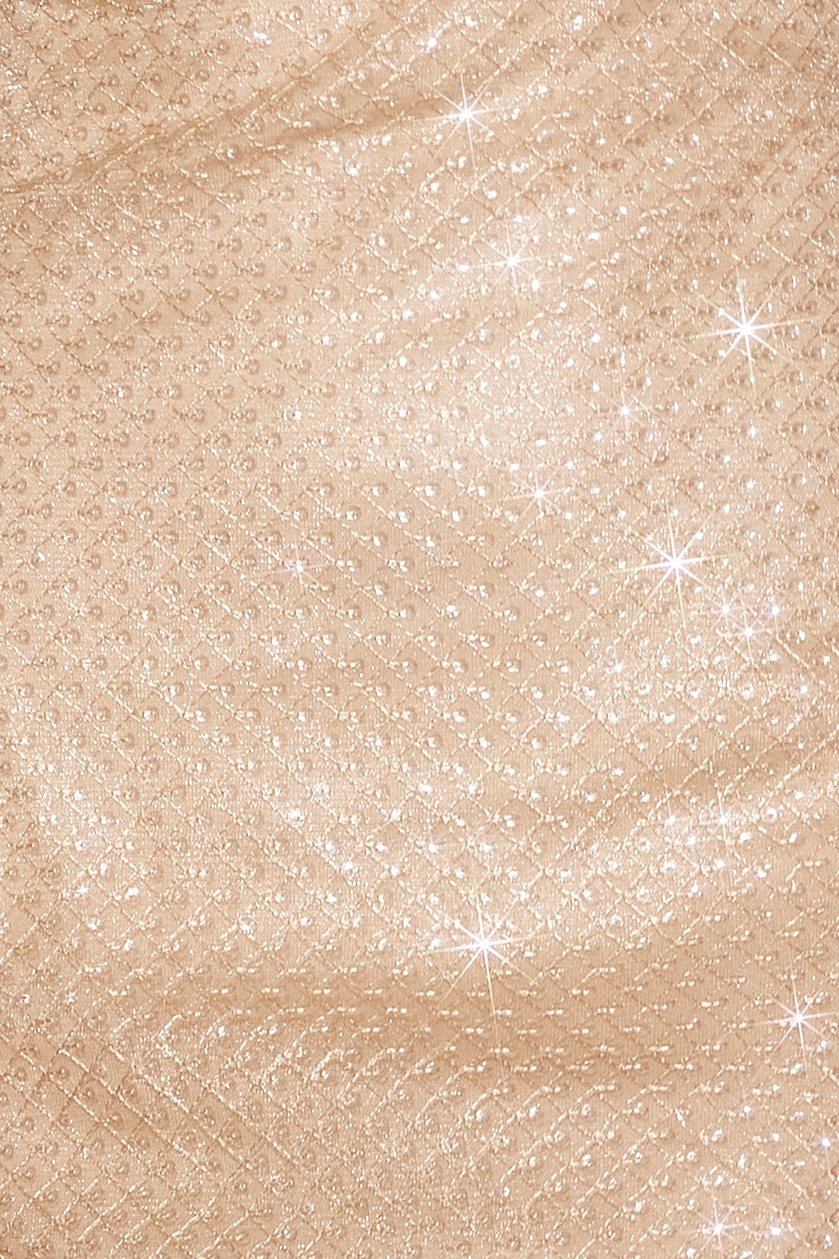 Sparks Fantasy Sequin Maxi Dress Nude