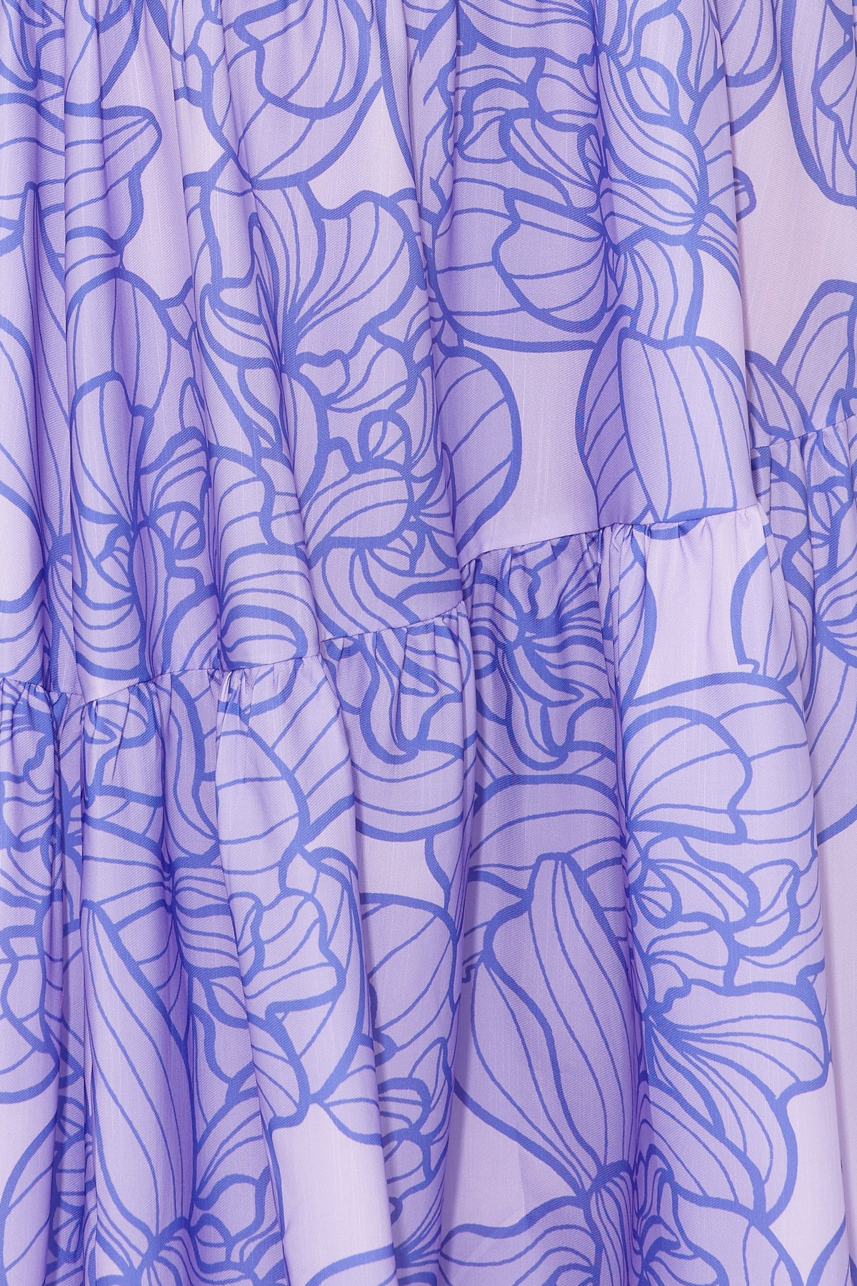 Swirls Surrounding Me Strapless Crop Top Purple