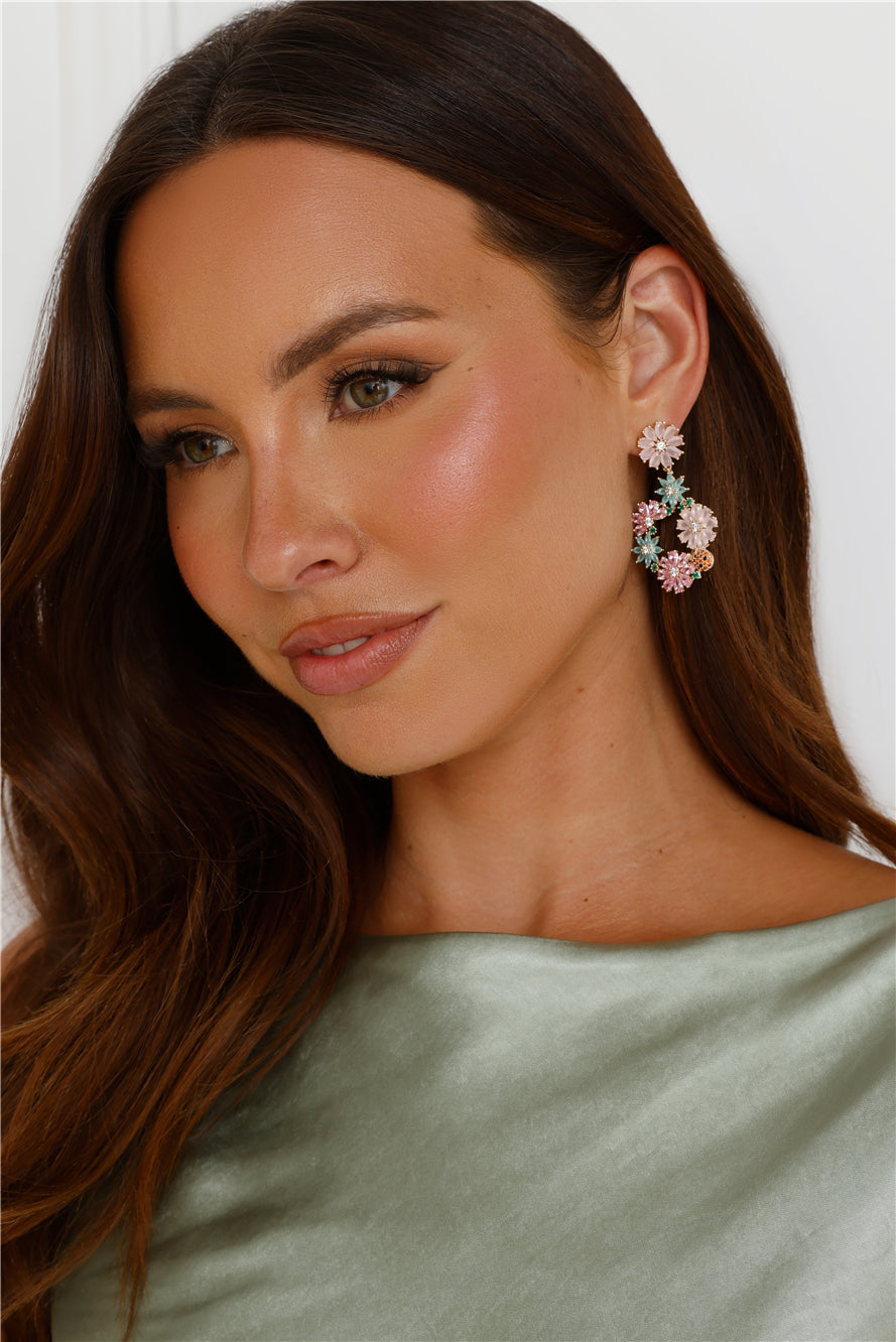18k Gold Plated Magic Spell Earrings Gold