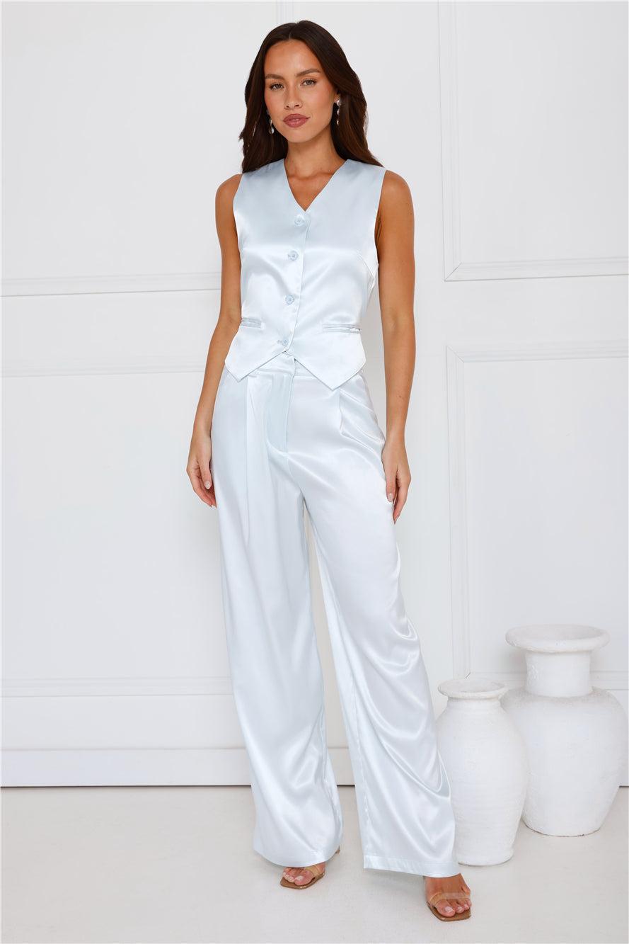 Heiress Vest Pale Blue