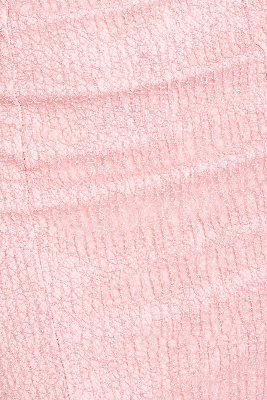 HELLO MOLLY Lovely Heart Midi Dress Pink