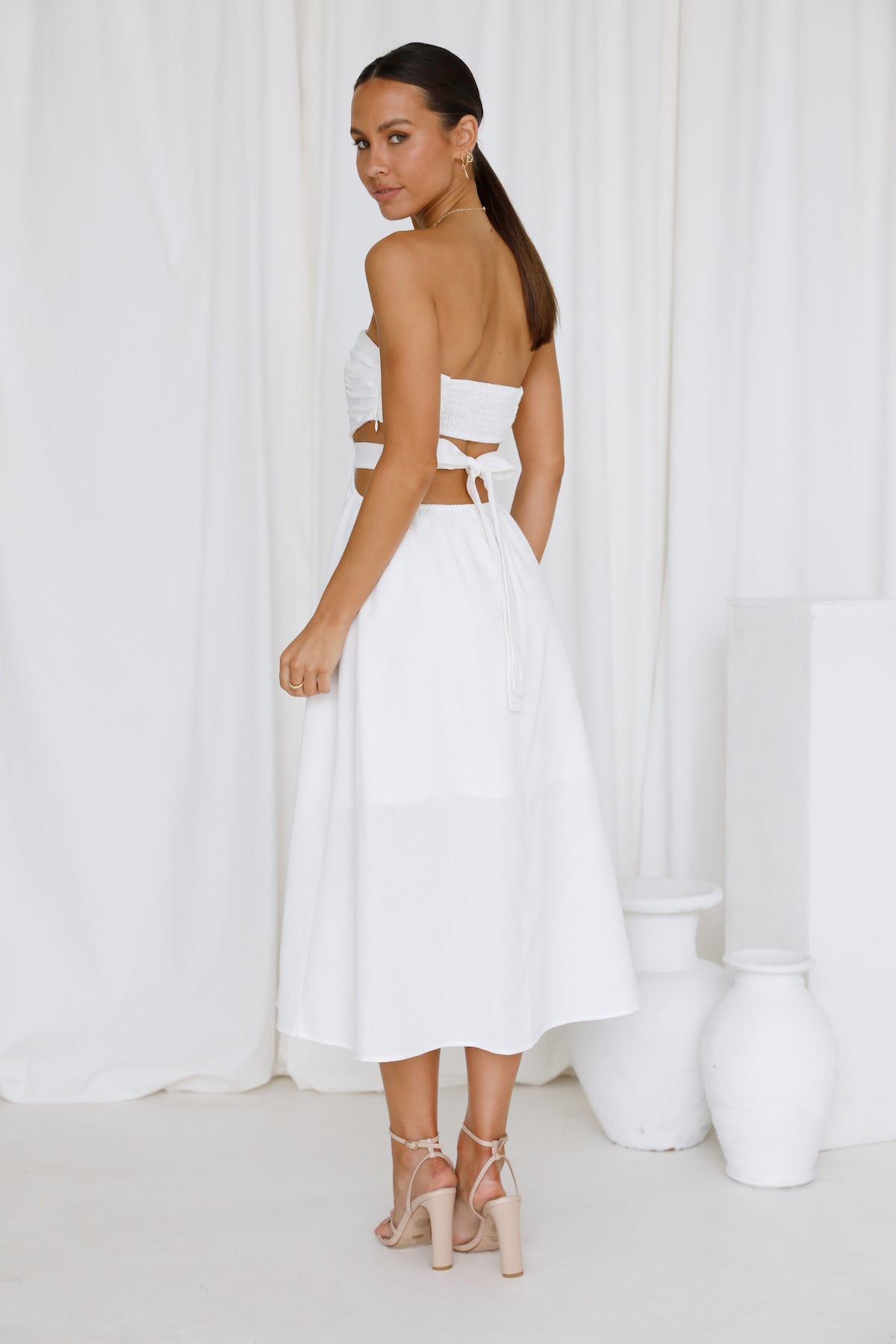 Sublime Lover Maxi Dress White