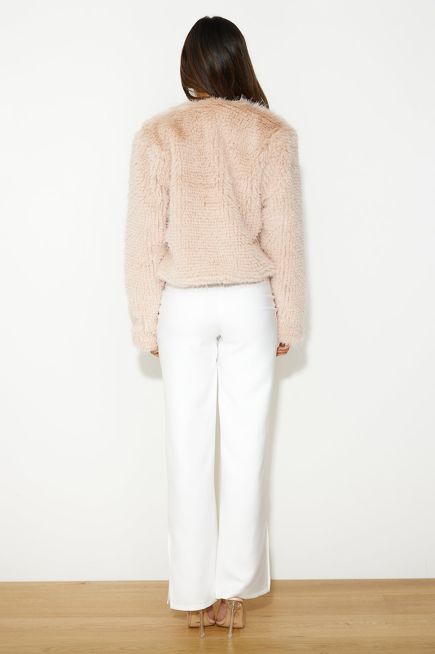 Snow Fall Jacket Blush