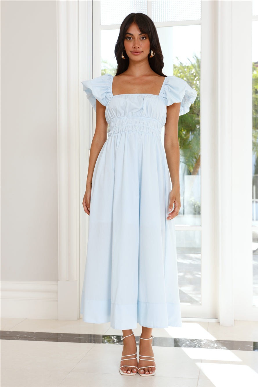 Dress Of The Day Maxi Dress Blue
