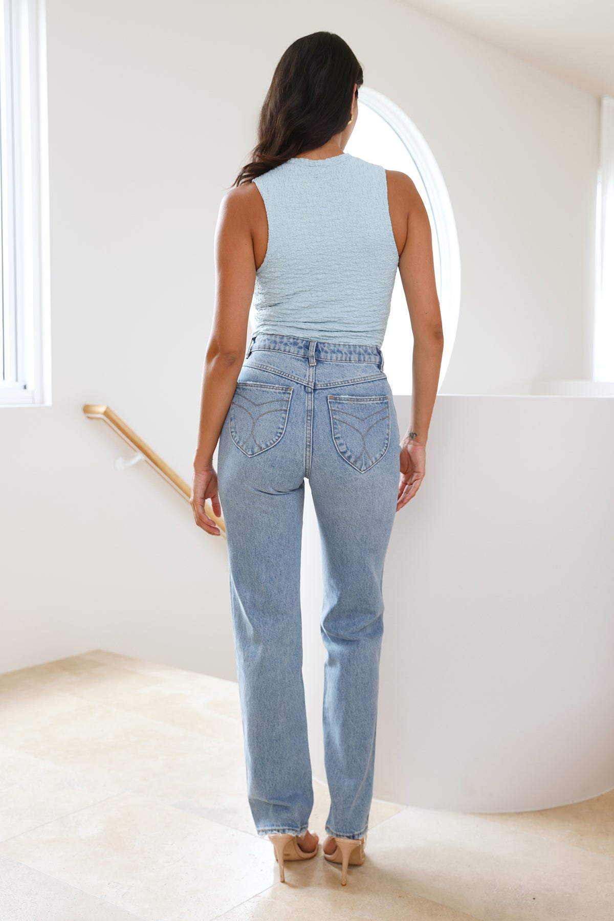 ROLLA'S Classic Straight Jeans 90s Blue