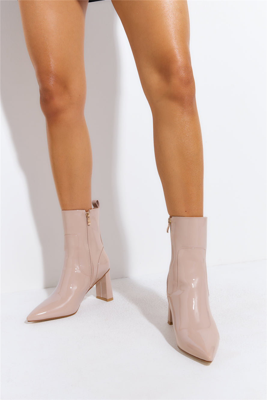 BILLINI Mateo Boots Latte Patent