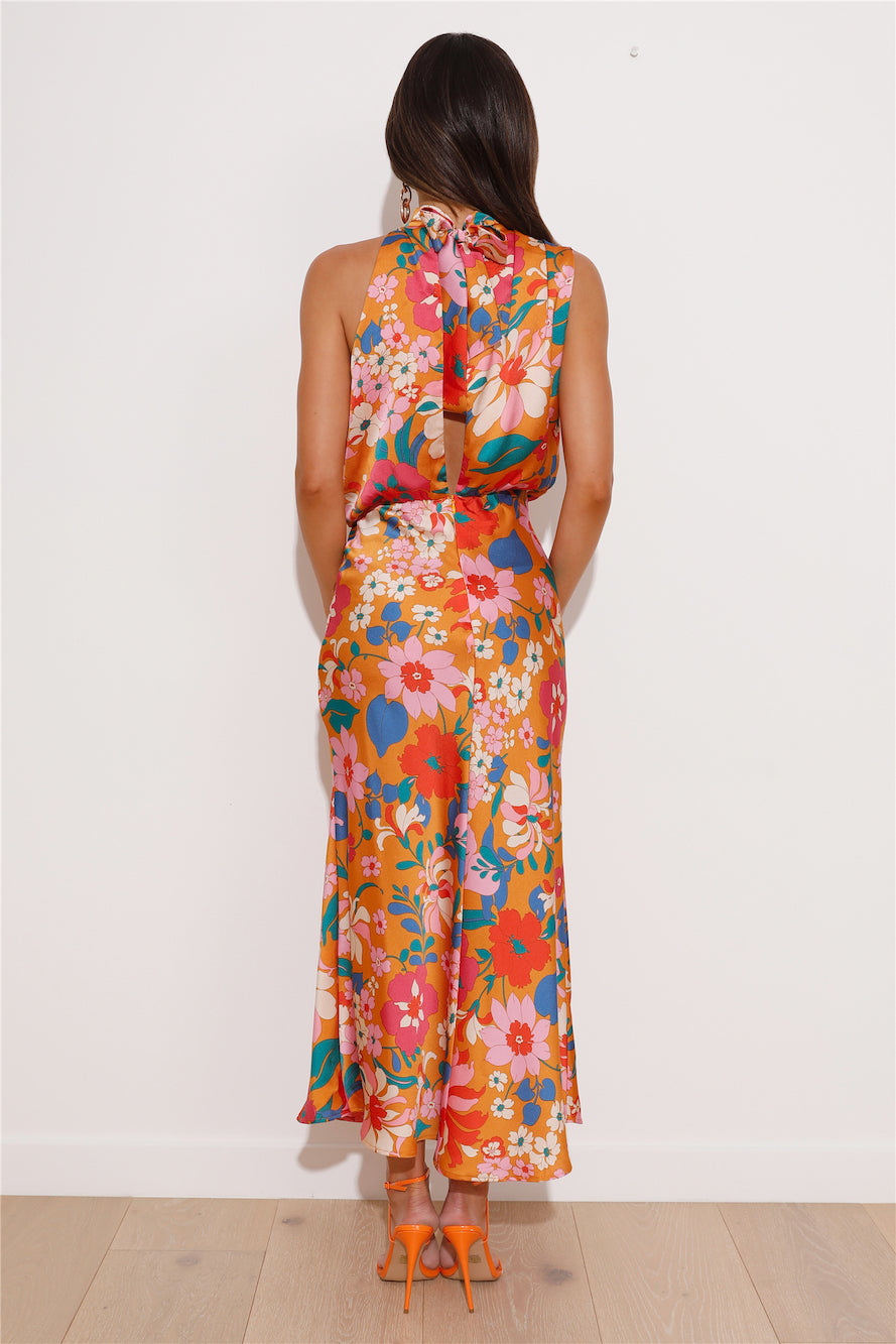 Magical Vibes Maxi Dress Orange