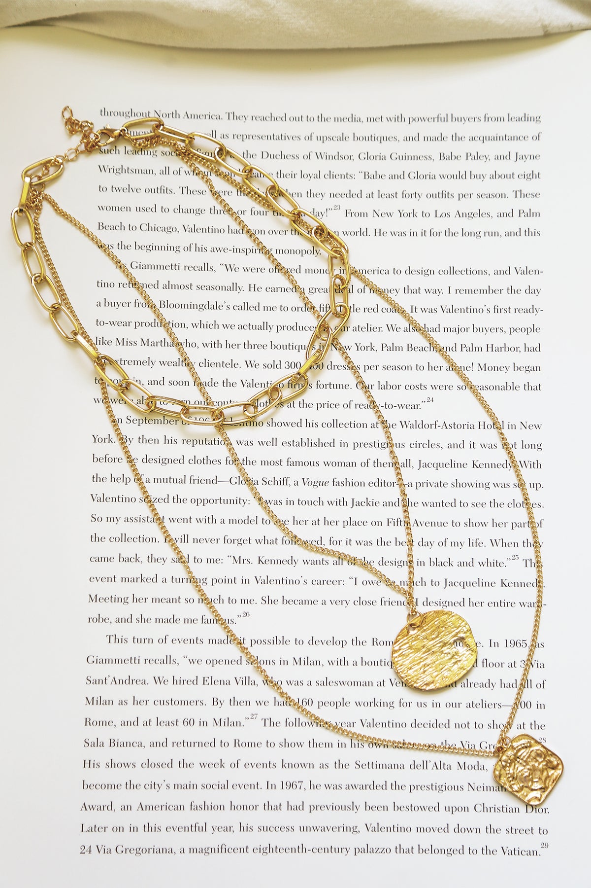 Layer Me Up Necklace Gold