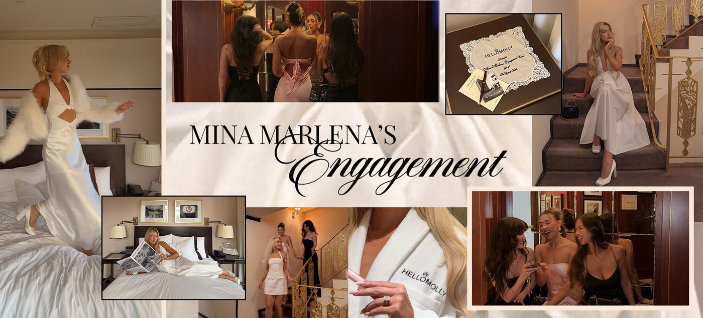 Inside Mina Marlena’s Engagement