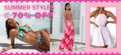 UP TO 70% OFF* SUMMER STYLES