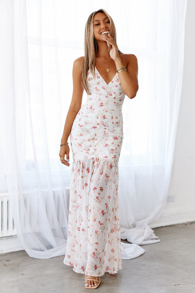 HELLO MOLLY Antalia Maxi Dress Pink