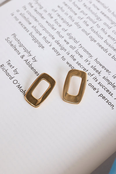 18k Gold Plated Sublime Earrings Gold