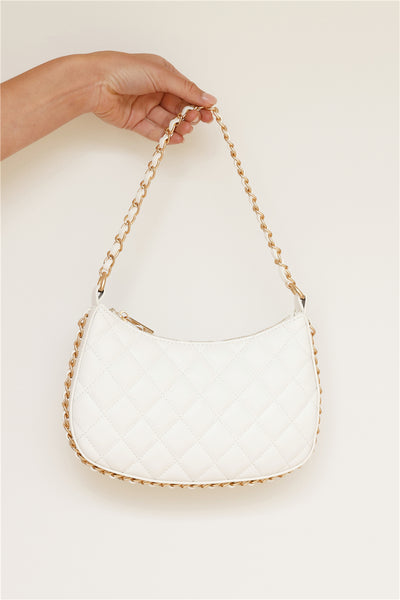 Adia Shoulder Bag White