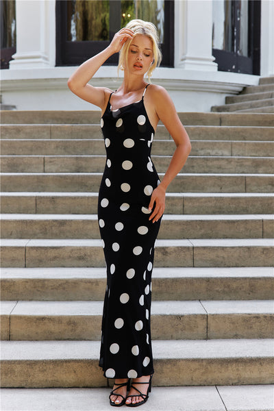 Spotlight On You Maxi Dress Black