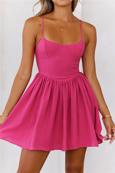 Magic Soul Mini Dress Pink