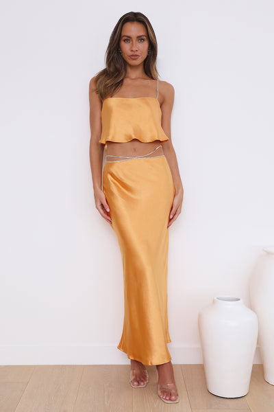 Luxe Dream Maxi Skirt Mango