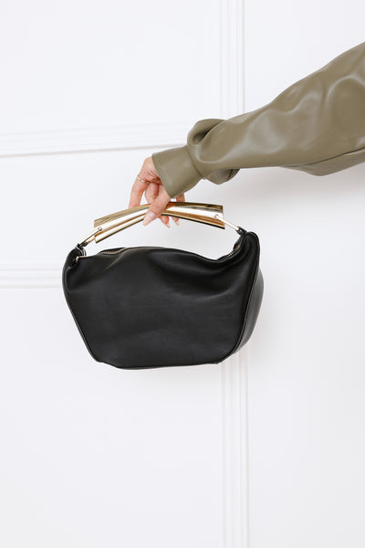 Margaret Handle Bag Black