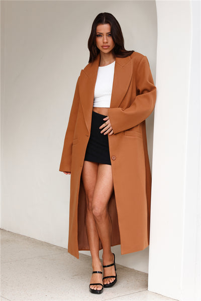 Olsen Coat Camel