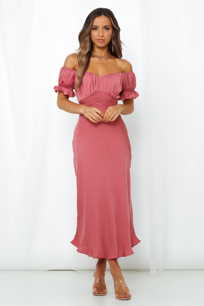 Sky Child Maxi Dress Rose