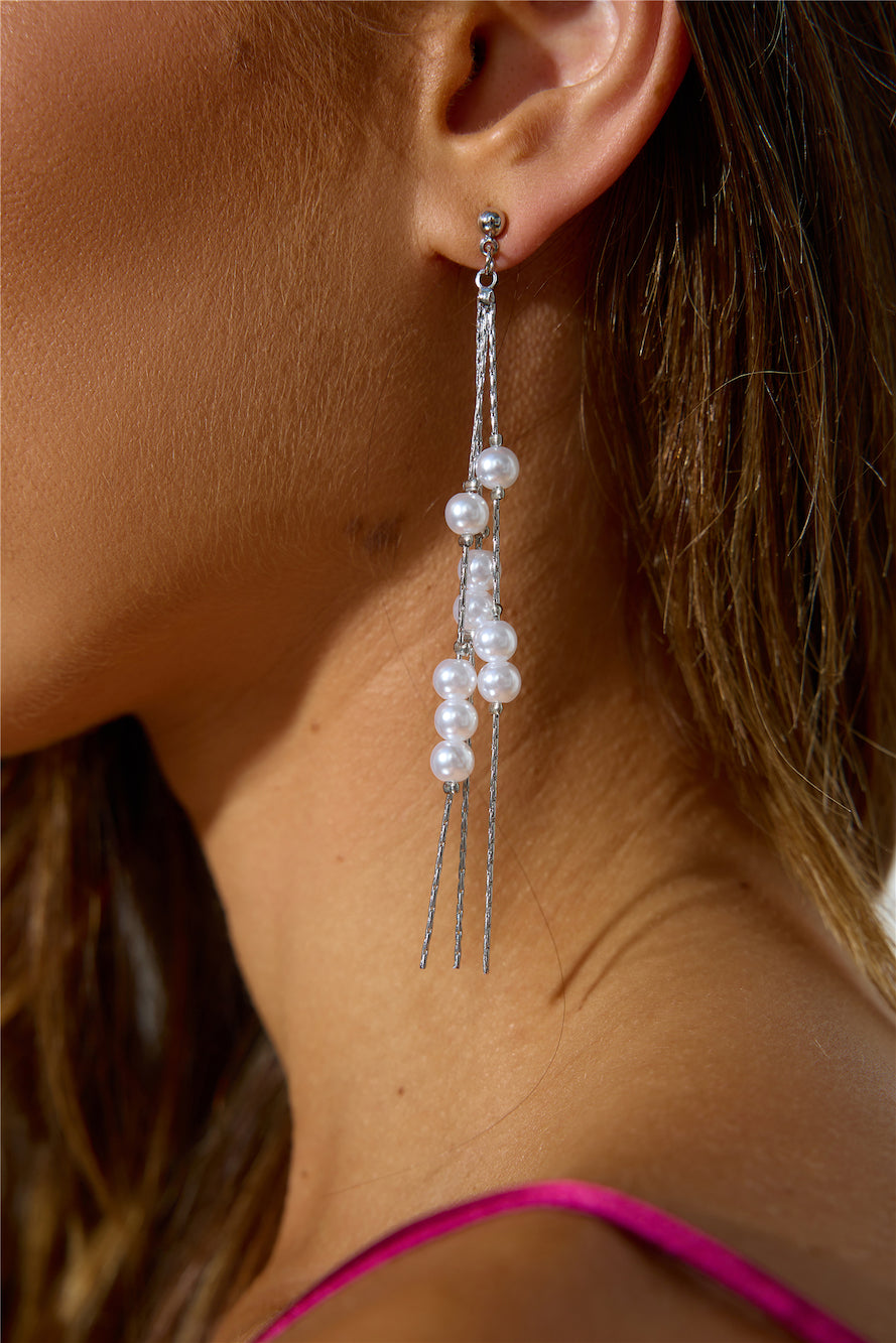 Pearls Of Yours Earrings Silver