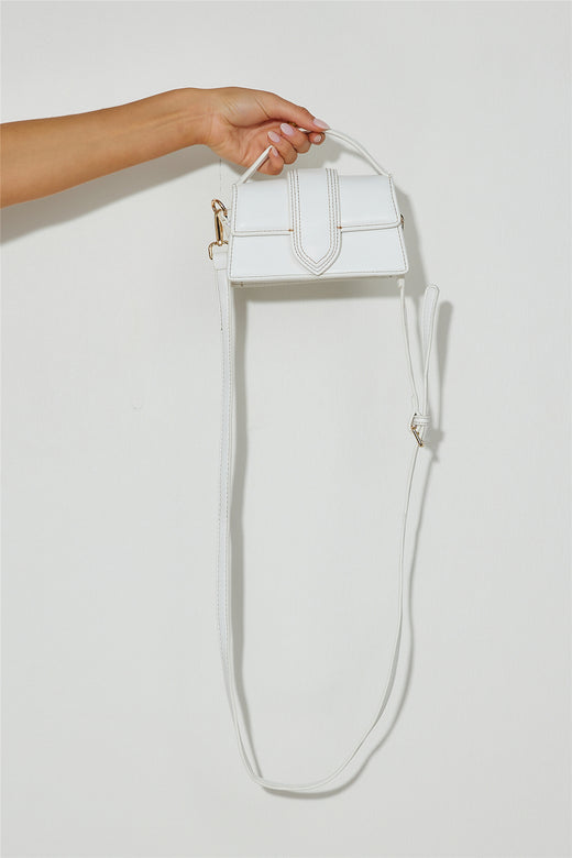 BILLINI Zita Handle Bag White