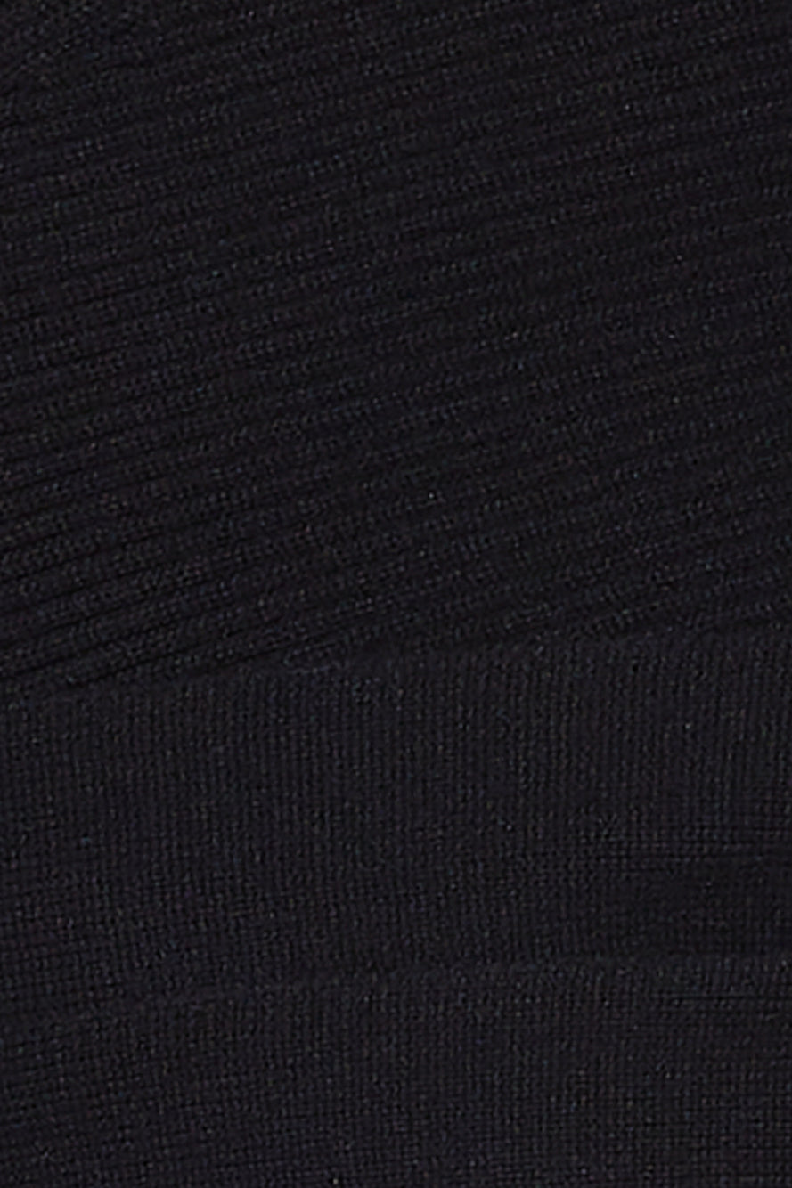 Making Progress Crop Top Black