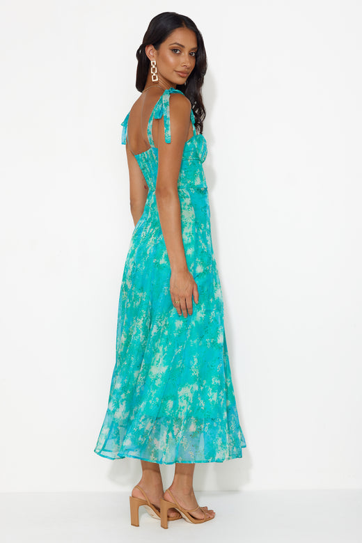 Dressing Up Midi Dress Green
