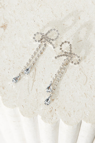 Her Statement Earrings Silver