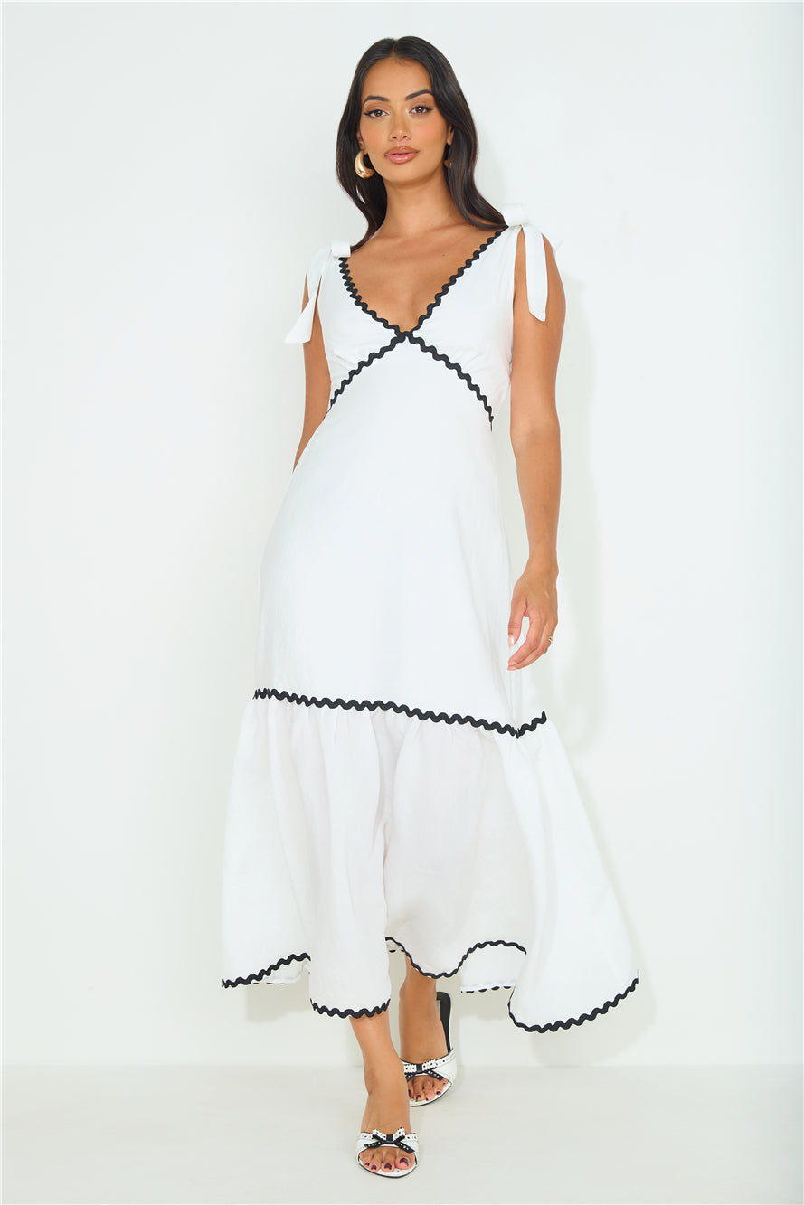 Sara Loves Maxi Dress White