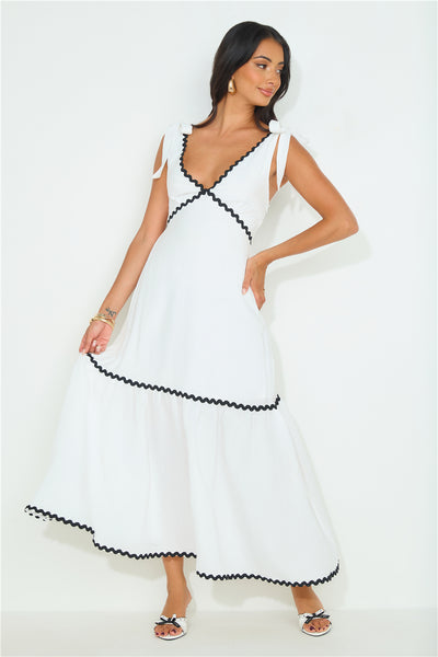 Sara Loves Maxi Dress White