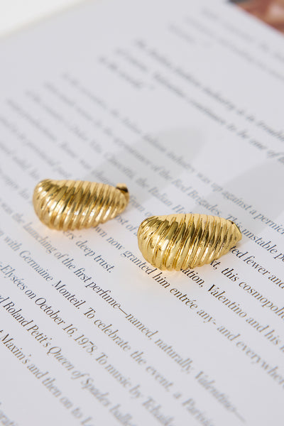 18k Gold Plated Amara Earrings Gold