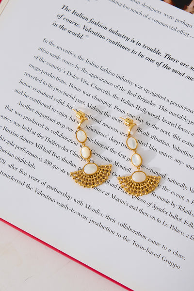 18k Gold Plated Dreamweaver Earrings Gold