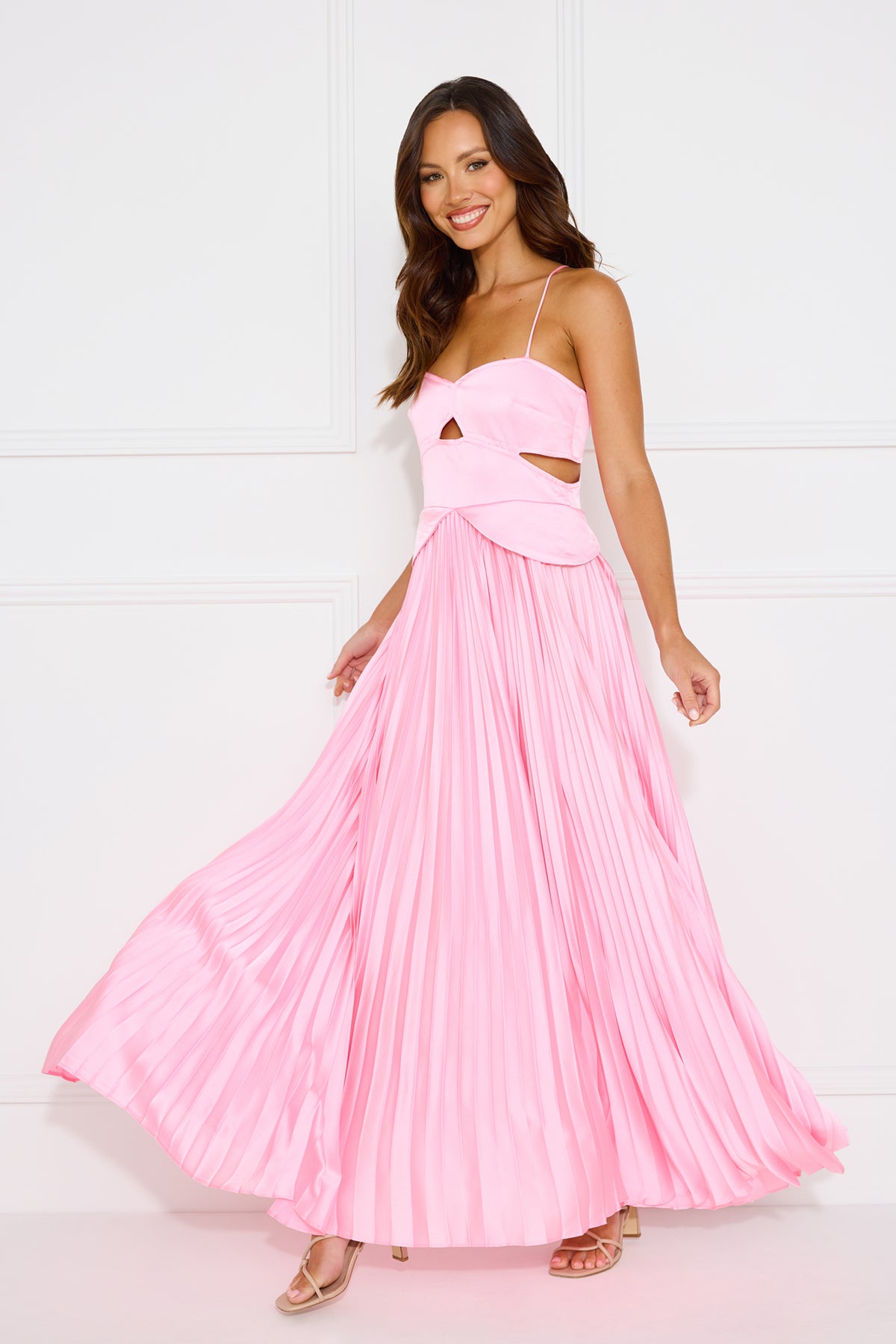 Sunny Spell Maxi Dress Pink