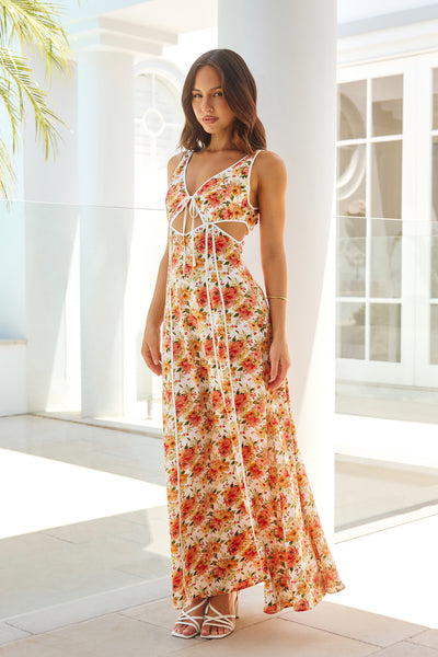 Energy Of Wildflowers Maxi Dress Floral