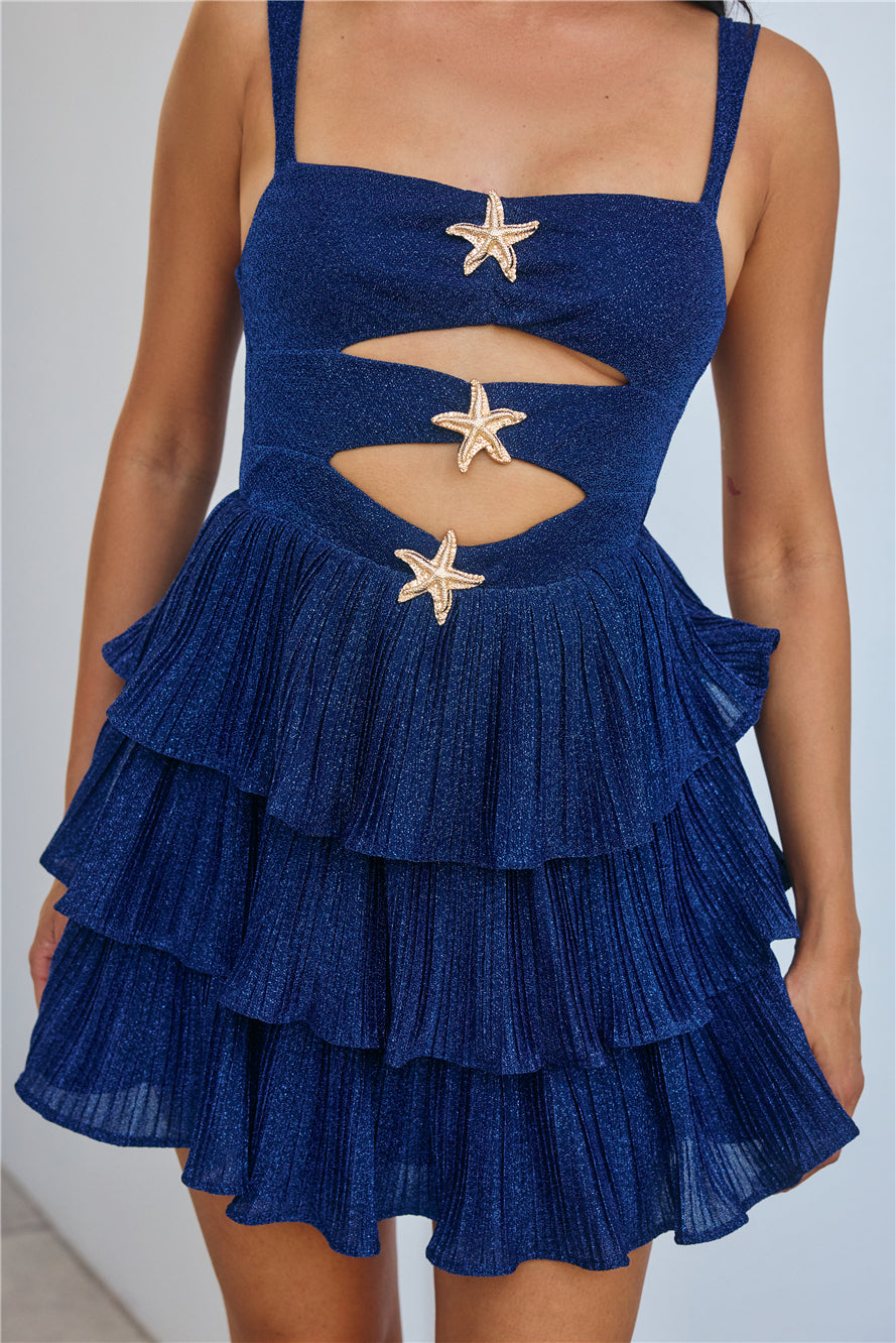 Sea Love Mini Dress Navy