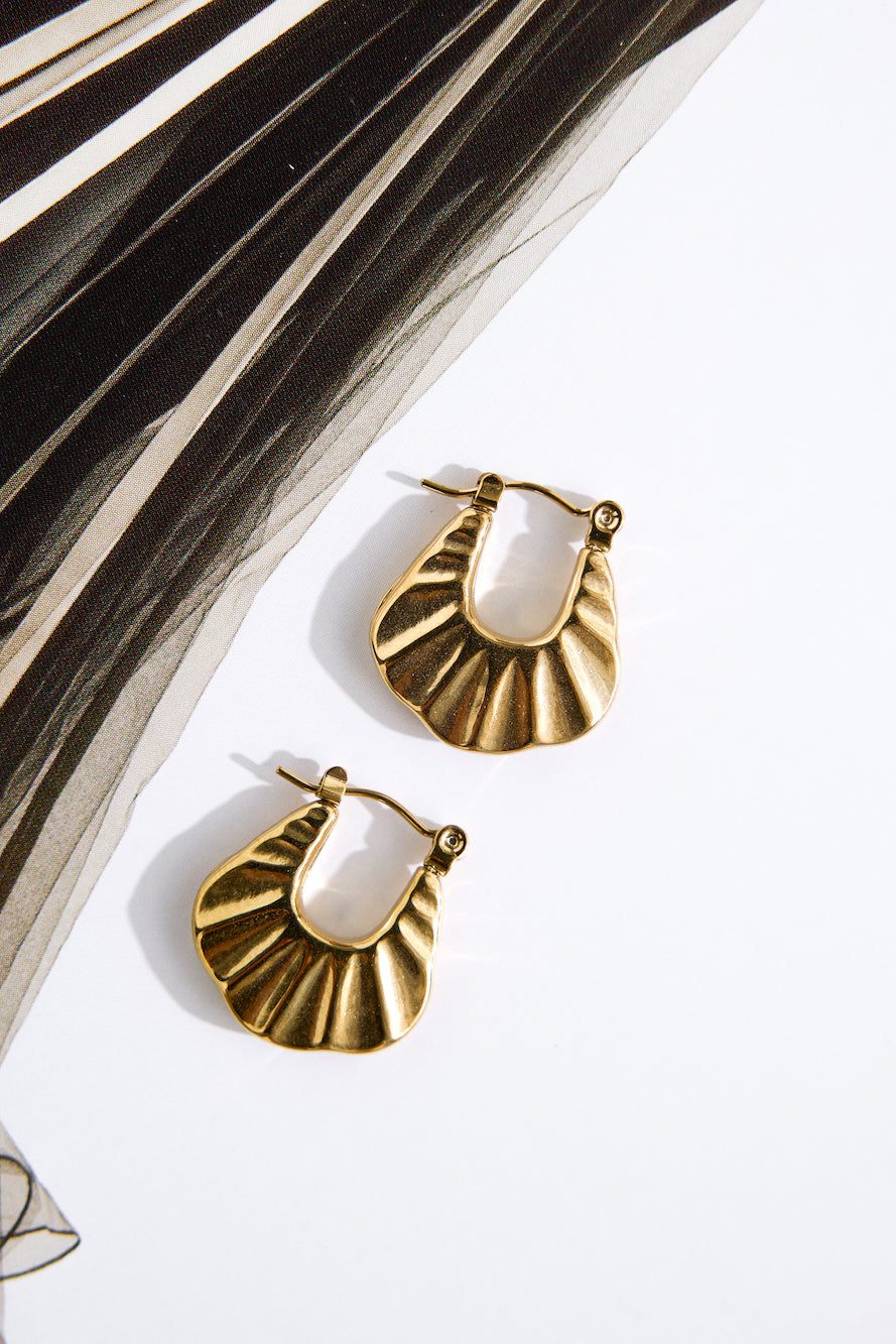 18k Gold Plated Much Love Earrings Gold