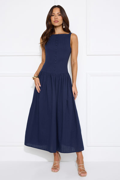 Sloane Maxi Dress Navy