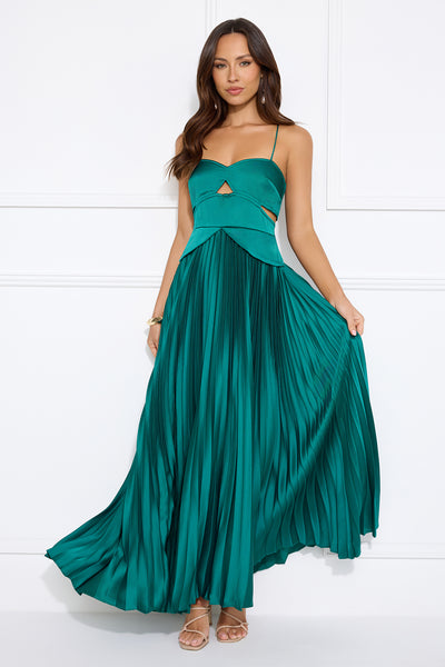 Sunny Spell Maxi Dress Green