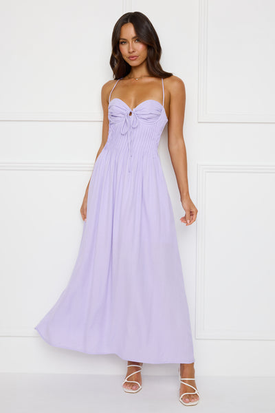 Discover Yourself Maxi Dress Lilac