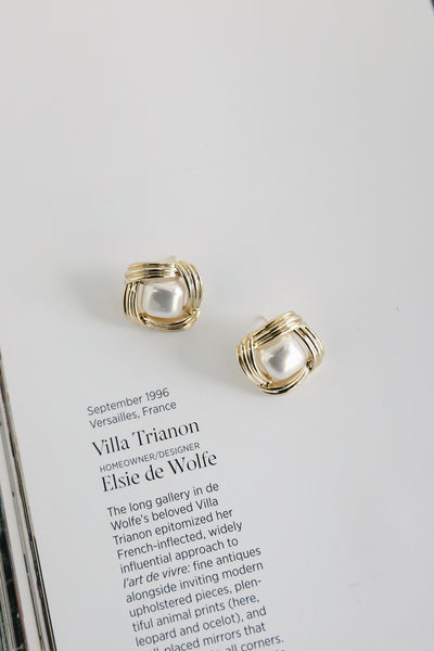 18k Gold Plated Haven Earrings Gold