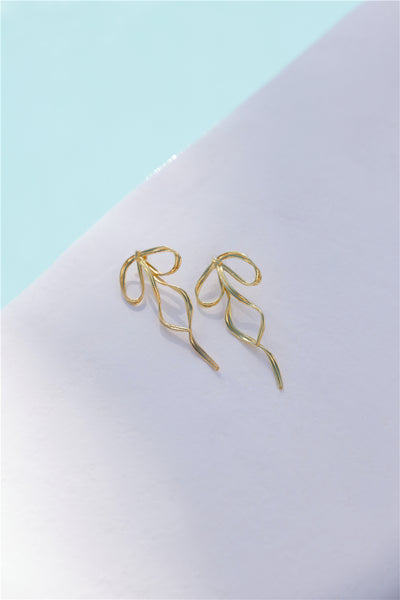 Coquette Earrings Gold