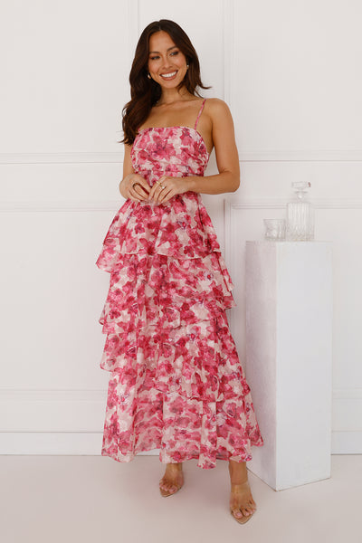 Fizzing Fantasia Maxi Dress Pink