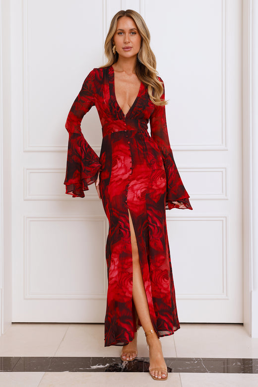 Sari Maxi Dress Giovana Print