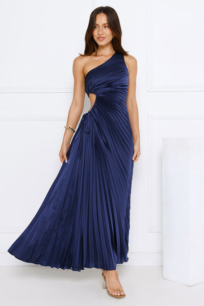 Season Of Weddings Maxi Dress Navy