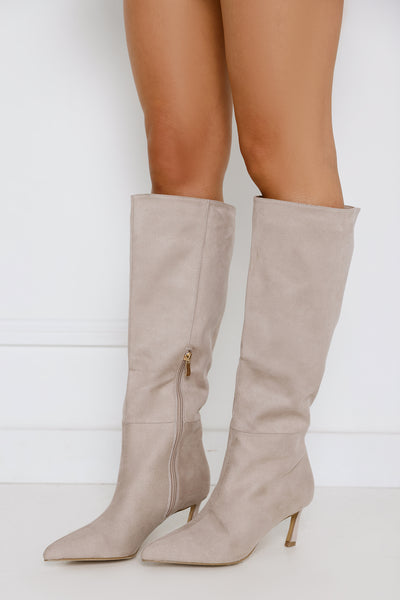 Gretchen Boots Mist Suede