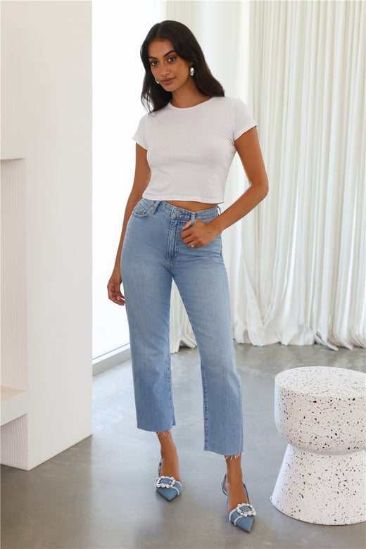 RIDERS BY LEE Hi Straight Jeans Blue Star