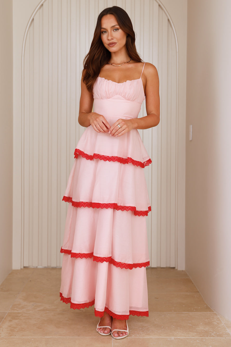 Ethereal Magic Maxi Dress Pink